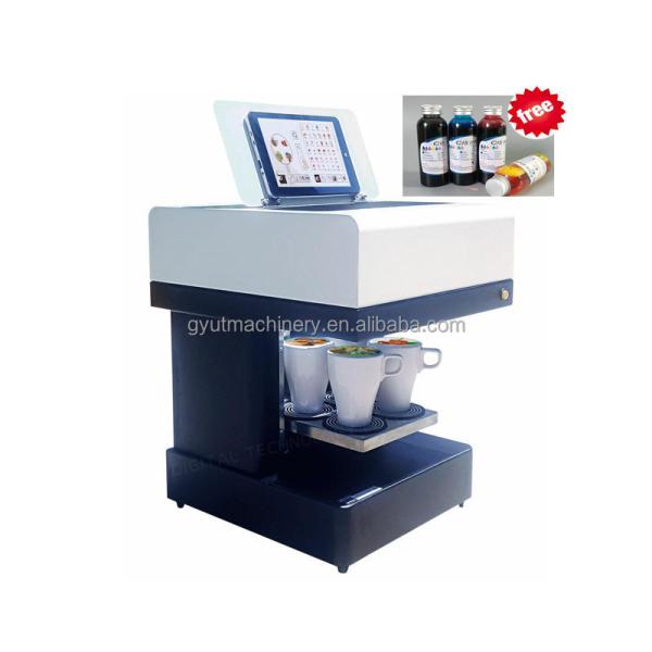 Food Beverage Shops Benefit from Multi Function Coffee Printer 3D Edible Food
