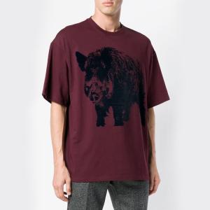 Wholesale Animal Printed Mens Trendy T Shirts Anti - Pilling Free Design Available from china suppliers