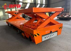 Wholesale OEM Dc Motor 50T Hydraulic Lifting Transfer Cart Steerable from china suppliers