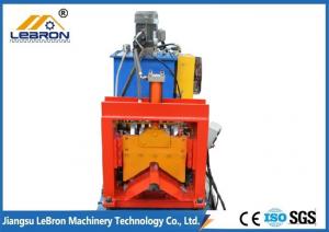 Wholesale Ridge Cap Roll Forming Machine Color Steel Tile Roll Forming Machine PLC Control System from china suppliers