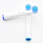 Compact Flat Bristled Sensitive Electric Toothbrush Heads For Oral B