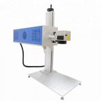 Leather CO2 Laser Engraving Marking Machines Easy To Carry With Focus Lens