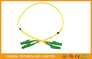 Wholesale CATV &amp; CCTV FTTH 100% Test APC Optical Fiber Jumper , E2000 Patch Cord from china suppliers