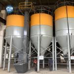 Long Warranty 10-20 tph Dry Mortar Production Line Wall Putty Plaster Sand
