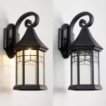 E27 Bulb Vintage Wall Lamp Outdoor Lighting LED Street Garden Villa Porch Lights