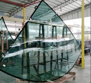 Wholesale Custom Curved Tempered Glass 6mm Toughened Laminated Glass Panels from china suppliers