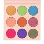 9 Color Shimmer Makeup Palette Multi Coloured Eyeshadow ISO 22716