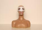 Vivid Gorgeous Eyes Wig Display Head Makeup Mannequin With Shoulders