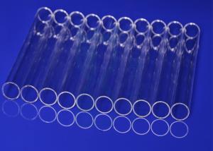 Wholesale SIO2 Transparent Polished Fused Quartz Glass Tube Electrical Insulation from china suppliers