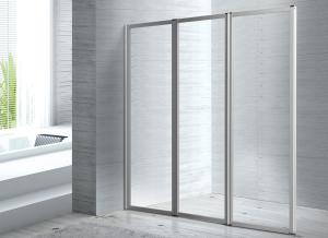 Wholesale Folded Screen Glass 1400 X 800 Walk In Shower Enclosure CE SGS Certification from china suppliers
