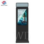 LCD 32 Inch Floor Standing Digital Signage Display Acrylic Sign