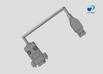 USB Cable Assemblies, 3.0 USB 9-Position Plug, AM to D-SUB 9PIN Female, Double