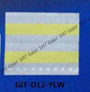 Wholesale SMT 12mm Double Splice Tape 500 PCS/Box GIT-D12-YLW Yellow Blue Black from china suppliers
