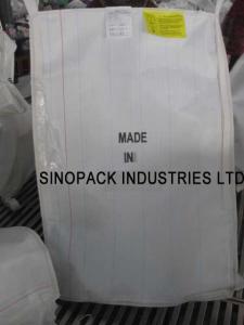 Wholesale Anti static CROHMIQ blue / white FIBC 1 Tonne Bulk Bags dissipative with no grounding from china suppliers