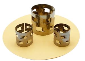 Wholesale 10~50mm Diameter Random Packing 16*16*0.3mm Saddle Ring For Distillation from china suppliers
