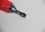 Solid Carbide 4 Flutes Cutting Tools / Precision Custom End Mill Drill Bit