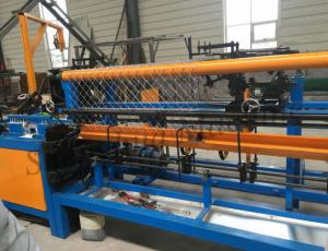 Wholesale Auto Chain Link Fence Wire Mesh Machine, Diamond Mesh Machinery from china suppliers