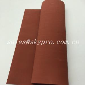 Wholesale Red Soft Customized Neoprene Rubber Sheet Silicone Rubber Foam Sponge from china suppliers