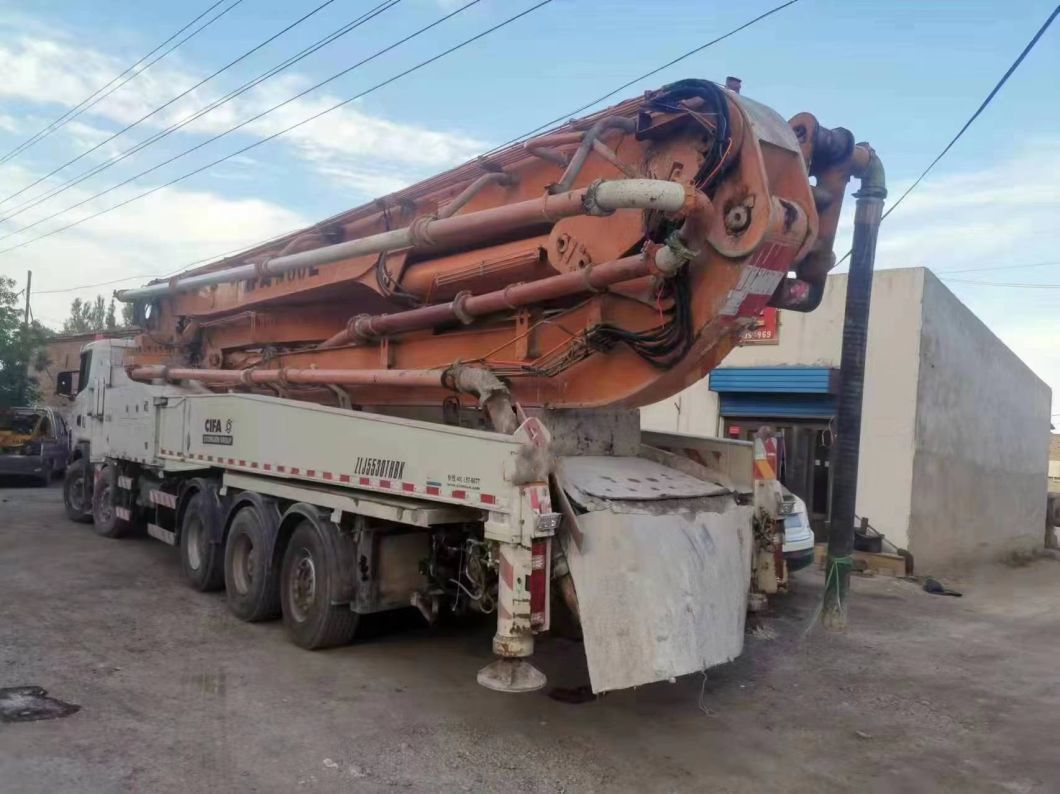 2012 Cifa 60m Used Concrete Pump Truck Mercedes Benz Chassis