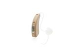 BTE Mini Rechargeable Hearing Aids Dual Microphone Beige White