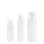 Foam Pump Bottle for Face Wash Lash Shampoo Skincare , 2.5oz Plastic Bottle with