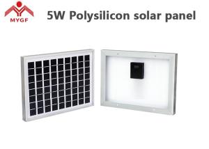 Wholesale 5 Watt Polycrystalline Solar Panel Alu Minum Alloy Anodized Weather Resistance from china suppliers