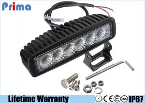 Wholesale 5.5 Inch 18W Rectangle Led Work Light Bar , 6000K Led Daytime Running Lights from china suppliers