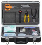 Fiber Optic Connector Termination Tool Kit , Mechanical Fiber Optic Splicing