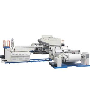 Wholesale Roll Base Paper 1600mm Extrusion Coating Machine With PET Plastic Soft Film Roll from china suppliers