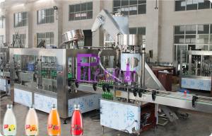 Wholesale Full Auto Glass Bottle Liquid Filling Machine , Fruit Juice Filler 8000BPH from china suppliers