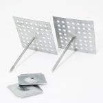 2x1.5 inch 51*38mm Single-Pin Impaling Clips with Hot Dipped Galvanized Z275