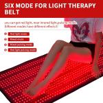 Full Body Red Infrared Led Light Therapy Mat Sleeping Bag 90W OEM