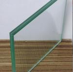 PVB Tempered Over Laminated Glass Clear Colored Safety