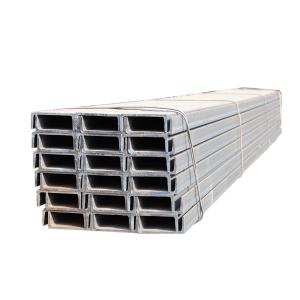 Wholesale C Channel U Shaped Steel Beam A36 Ss400 Q235 Standard 4.5mm-9.5mm Thickness from china suppliers