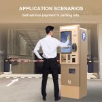 Parking Payment Station With 21.5 Inch High Brightness Touch Screen And Cash