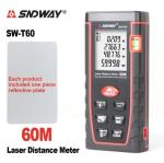 Sndway China Brand Laser Distance Meter SW-T60 60m