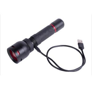 Wholesale Tactical Rechargeable Led Flashlight Aluminum Zoom Torch 500 Lumens 3 Modes from china suppliers
