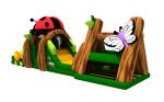 0.55mm Pvc Inflatable Obstacle Courses Insect Themed 16.3x5x5.5m Indoor Garden