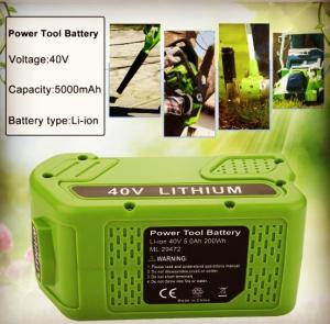 Wholesale Garden Tools Greenworks 40 Volt Lithium Battery 20302 20672 24252 from china suppliers
