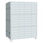 5 Drawer Steel Storage Cabinet Fully Welded Plan Chest