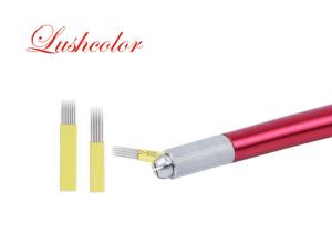 Wholesale Double Rows Eyebrow Microblading Blade Yellow Shading For Permanent Makeup from china suppliers
