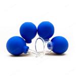 4 Pieces Fat Reducing Wrinkles Remover Face Lifting Facial Vacuum Suction