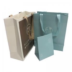 Wholesale Elegant Personalized Paper Gift Bags , Colored Paper Gift Bags With Handles from china suppliers