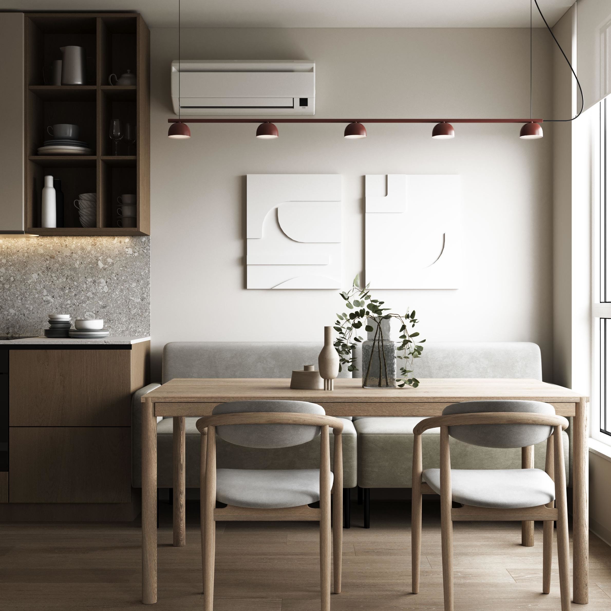 Kitchen Wooden Cabinets With Marble Island Matt Finish Cupboard Handles Wooden Veneer Kitchen Cabinet For Apartment