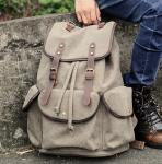 2016 new canvas shoulder bag Europe retro bag leisure backpack schoolbag