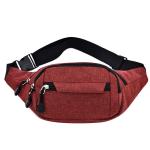 Rpet Water Resistant Waist Pack Eco Friendly Waist Pouch For Men Women Custom