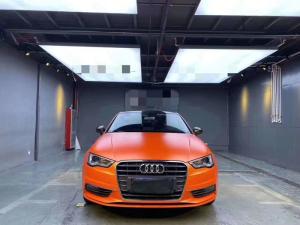 Wholesale Cars scratch resistant vinyl wrap swipeable Matte Metallic Orange Wrap from china suppliers