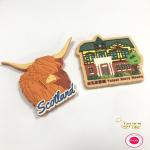 Wholesale Custom Logo Stylish 3D PVC Promotional Decorative Refrigerators Magnet