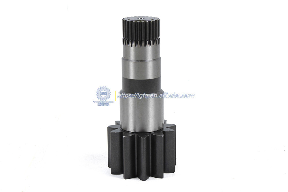 E 318D E 318D2 Excavator Spare Part Pinion Shaft 11/26T Swing Gearbox Shaft Swing Parts