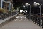 2020 best selling LED solar integrated street lamp or lights Ip65 Outdoor 80w